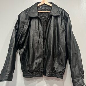 Cougar men genuine leather men jacket size XL‎